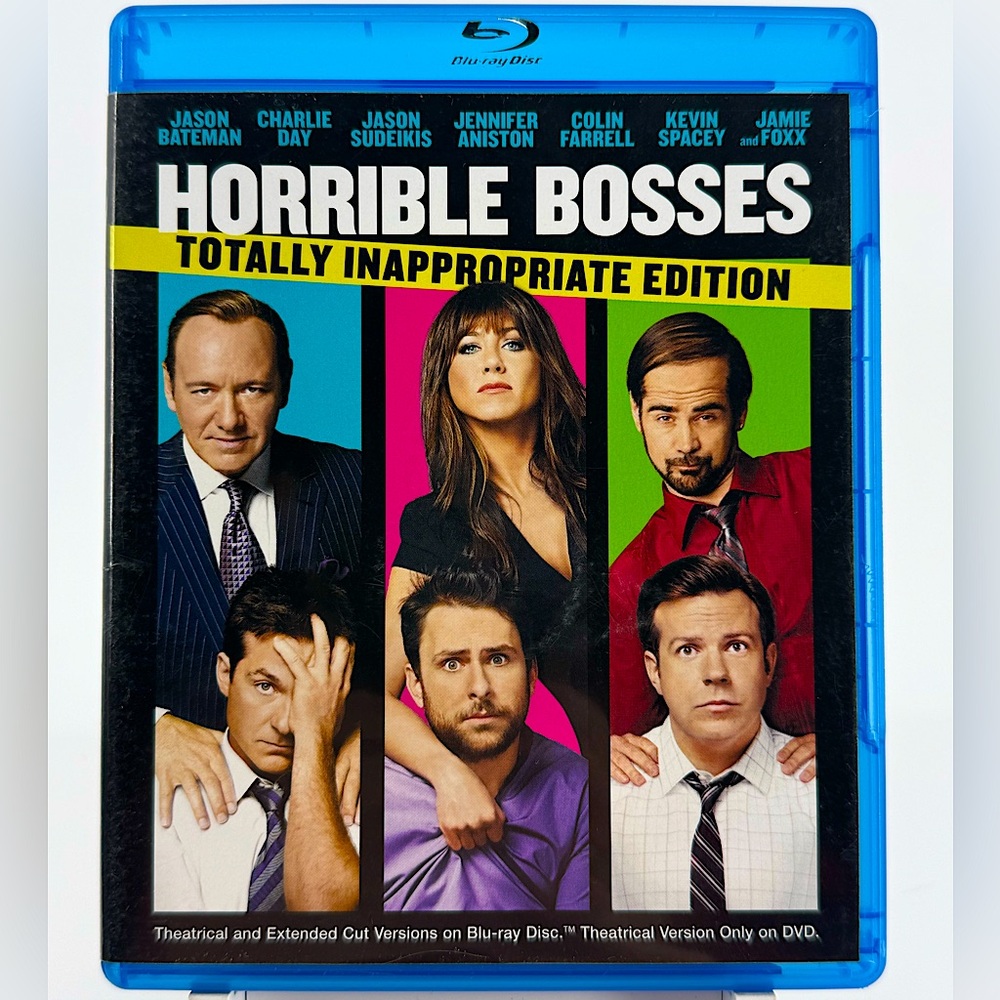 Horrible Bosses on Blu-ray and DVD.